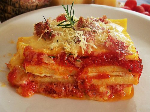 Polenta pasticciata